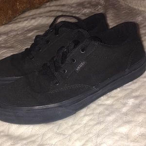 Youth Black Vans